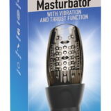 VIBRO MASTURBATOR MET STUW EN ROTATIE FUNCTIE