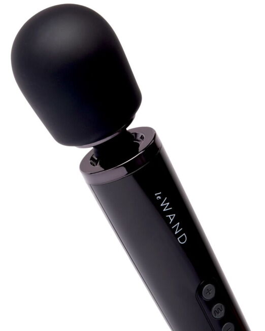 LE WAND POWERFUL PLUGIN VIBRO MASSAGE WAND BLACK