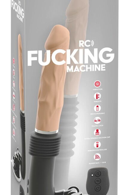 FUCK MACHINE RC STOOT STAAF VIBRATOR OP ZUIGVOET