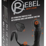 REBEL RC VIBRO PENIS BUTTPLUG MET COCK EN BAL RING