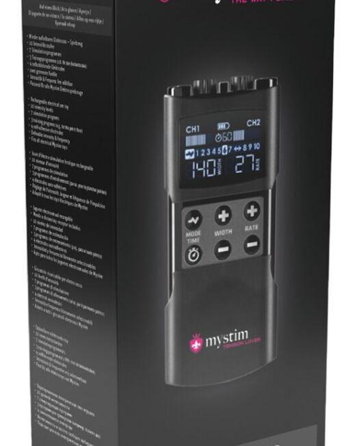 MYSTIM TENSION LOVER 2 ELECTRO SEX STIMULATIE BOX