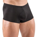 STOER ZWART STOFFEN HERENBOXER MET PUSH UP JOCK