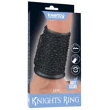 LOVETOY KNIGHTS RING VIBRO PENIS SLEEVE MET STIMU