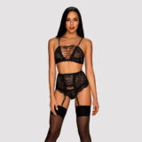 OBSESSIVE BASITTA UITDAGEND 3 DELIG LINGERIE SETJE