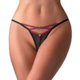 OBSESSIVE NOVENES TRANSPARANT KRUISLOZE STRING