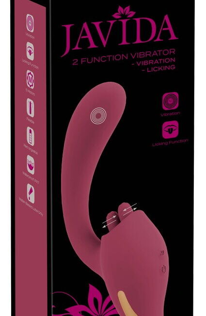 JAVIDA OPLAADBARE G SPOT VIBRATOR MET LIK FUNCTIE