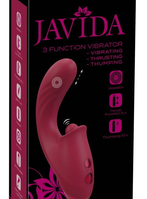 JAVIDA G SPOT STOOT VIBE MET TIKKENDE CLIT FUNCTIE