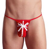 XMAS KERST OUTFIT RODE KERST HEREN MINI STRING