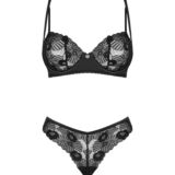 OBSESSIVE SERENA LOVE SEXY BEUGEL CUP LINGERIE SET