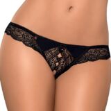 OBSESSIVE MIAMOR STOUT OPEN ZWARTE STRING SLIP
