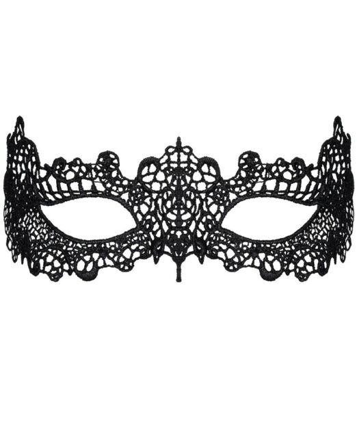 OBSESSIVE VENETIAANS MASKER IN GEBORDUURD KANT