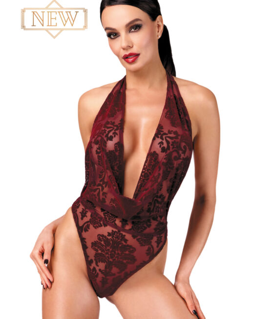 NOIR HANDMADE BORDEAUX BODY MET BROKAAT DESIGN