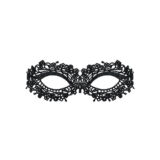 OBSESSIVE ZWART GEBORDUURD VENETIAANS MASKER