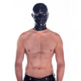 PROWLER RED ZWART LATEX RUBBEREN HOOFDMASKER
