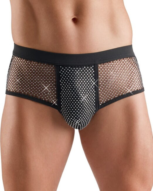 SVENJOYMENT SEXY PUSH UP HEREN SLIP MET STRAS