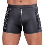 NEK STOER MATTE BOXER MET KETTINGEN RITS EN ZAK