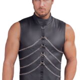 NEK STOER MATTE LOOK HEREN SHIRT MET KETTINGEN