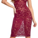 COTTELLI ELEGANT BORDEAUX HALFLANGE KANT JURK