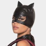 CATANZARO PETIT CHAT FC LUXUEUS LEREN KAT MASKER