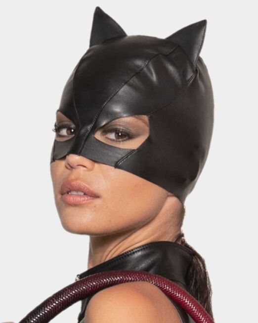 CATANZARO PETIT CHAT FC LUXUEUS LEREN KAT MASKER