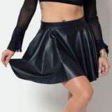 CATANZARO KAT JUPE FC LEREN UITLOPENDE TUTU ROK