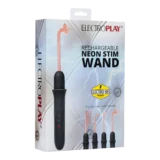 ELECTRO PLAY OPLAADBARE NEON E STIMULATIE WAND