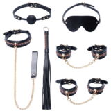 BAD KITTY 6 DELIG SIERLIJK CHIC SOFT SM BONDAGE SET