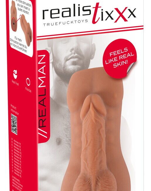 REALISTIXXX REALMAN ANUS HANDJOB MASTURBATOR