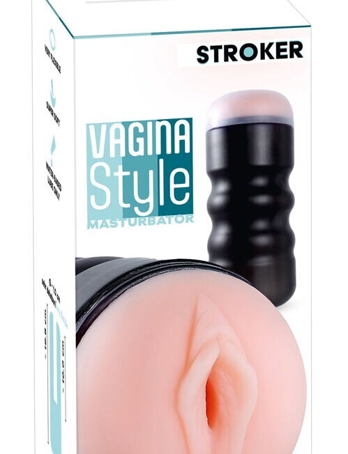 STROKER VAGINA MASTURBATOR MET EXTRA STIMULATIE