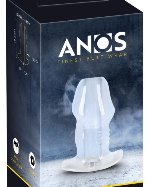 ANOS FLEXI HOLLE ANAAL PLUG CLEAR TUNNEL BUTTPLUG