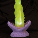 BEASTY COCKS PASSION PLANT LED GLOW DILDO OP NAP