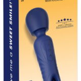 SWEET SMILE 2 IN 1 WAND VIBRATOR MET TIKKENDE TONG