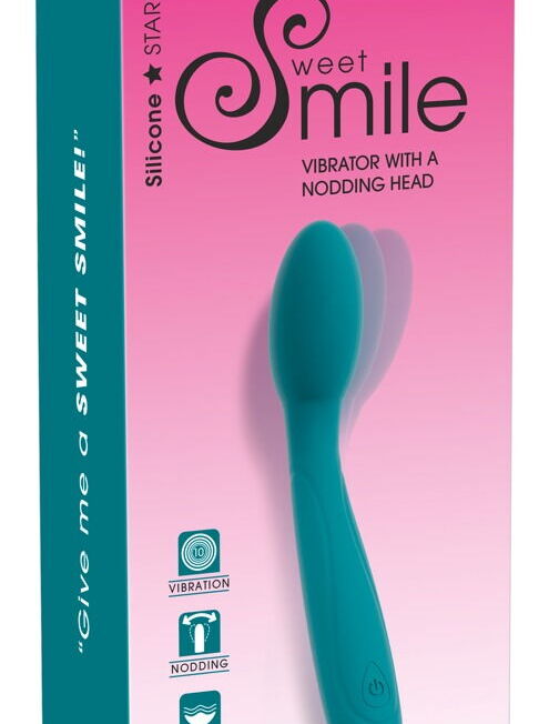 SWEET SMILE KRACHTIGE VIBRATOR MET KLOPPENDE TOP