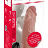 REALISTIXXX VERGROTENDE VIBRO PENIS SLEEVE MET LUS