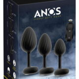 ANOS VIBRO BUTTPLUG SET ANALE TRAINING OP AFSTAND