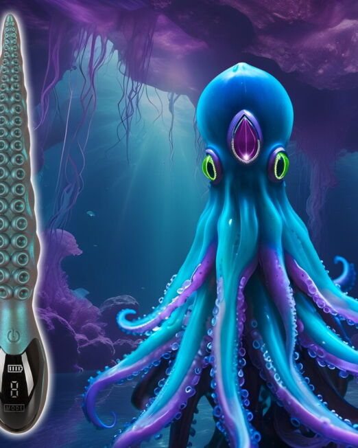 BEASTY COCKS OCTO VIBES LANGE TENTAKEL VIBRATOR