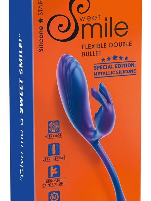 SWEET SMILE METALLIC KRACHTIG DUBBELE BULLET VIBE