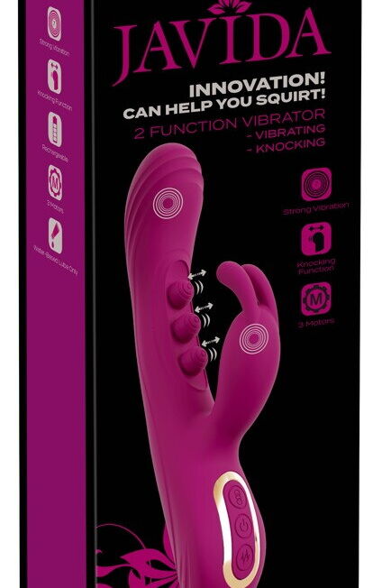 JAVIDA RABBIT VIBRATOR MET SQUIRTING FUNCTIE