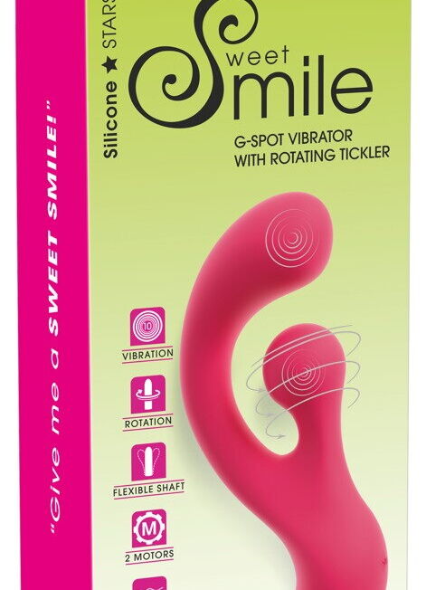 SWEET SMILE OPLAADBAAR ROTERENDE G SPOT VIBRATOR