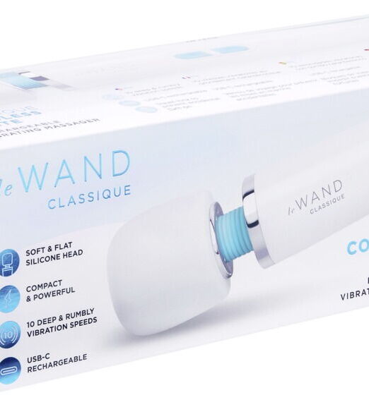 LE WAND CLASSIQUE PETITE OPLAADBARE WAND VIBRATOR