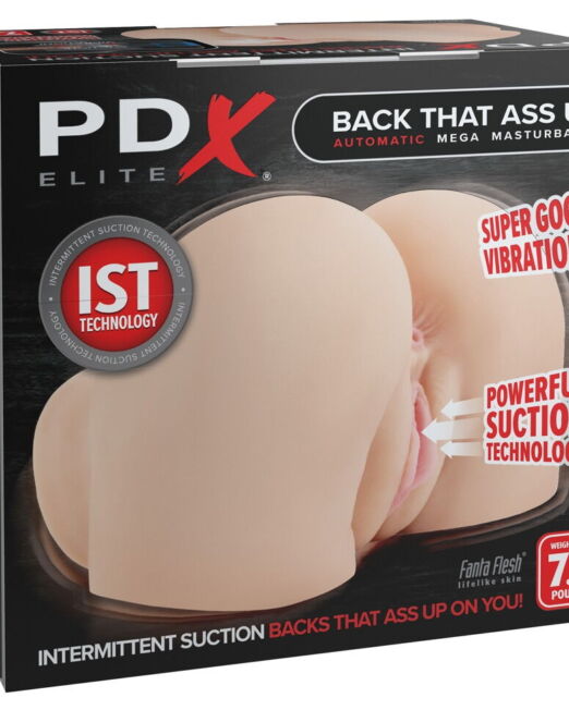 PDX BACK THAT ASS UP MEGA VIBRO MASTURBATOR TORSO