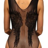OBSESSIVE BRUTAAL SEXY OPEN NET BODY MET VLEUGELS