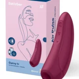 SATISFYER CURVY 1 ROSE RED MET BLUETOOTH EN APP