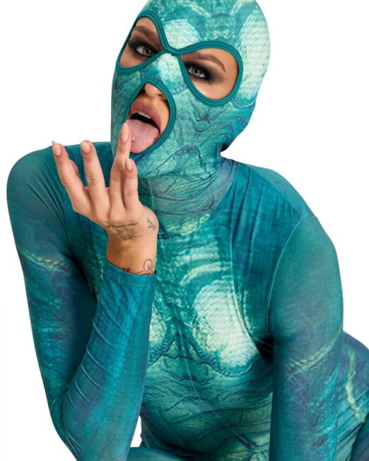 BEASTY SUITS REPTIEL JUMPSUIT MET RITSEN MORPHSUIT