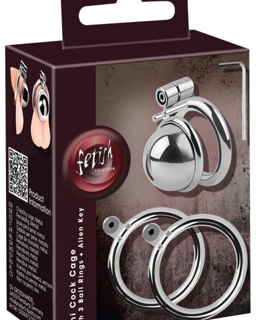 FETISH COLLECTION METALEN MINI PENISKOOI COCKCAGE